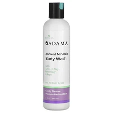 Adama, Ancient Minerals Body Wash with Ancient Clay, Rosemary & Sage, 8 fl oz