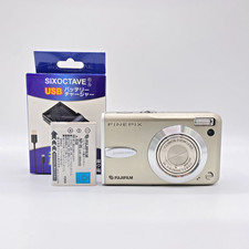 Excellent FUJIFILM Finepix F30 Compact Digital Camera Silver From Japan 5111701