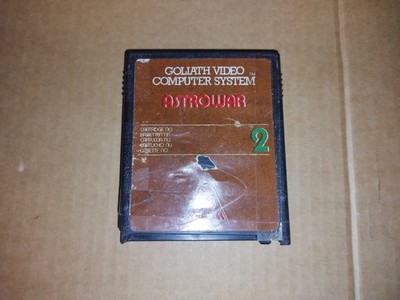 Seltenes Atari 2600 Top Spielmodul getestet.