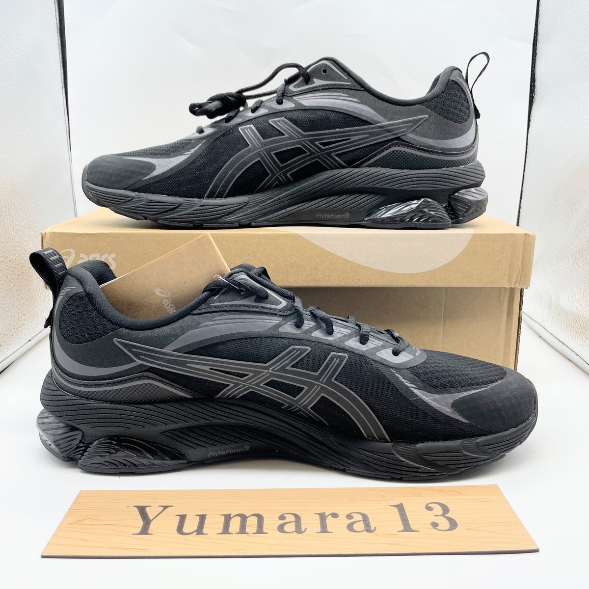 Asics Gel-Quantum 180 Viii Black Obsidian Grey 1203A594-002 Men's