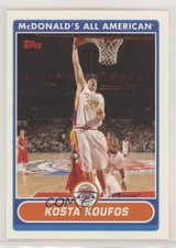2007-08 Topps McDonald's All American Kosta Koufos #KK 0e3