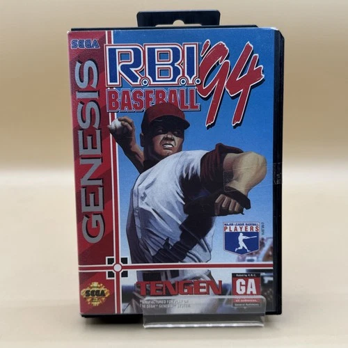 Sega RBI Baseball '94 For Genesis Vintage With Case No Manual MLB