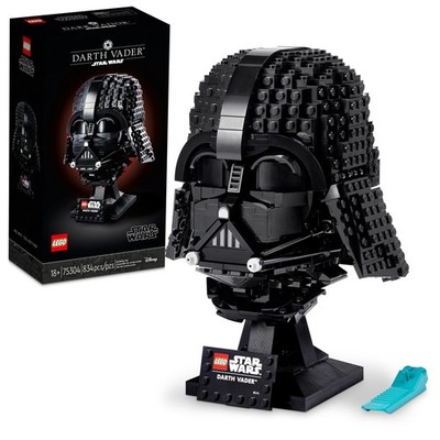 LEGO Star Wars Darth Vader Helmet Building Set for Adults - Multicolor 