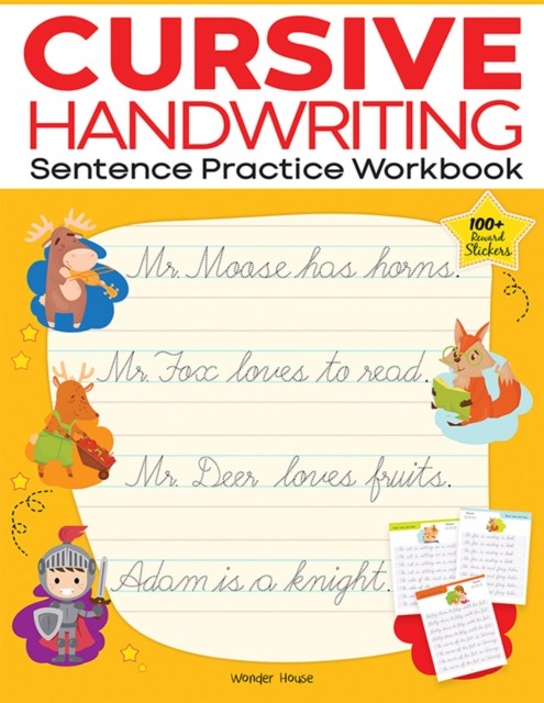 Cursive Handwriting - Sentence: Practice Workbook - Image 4