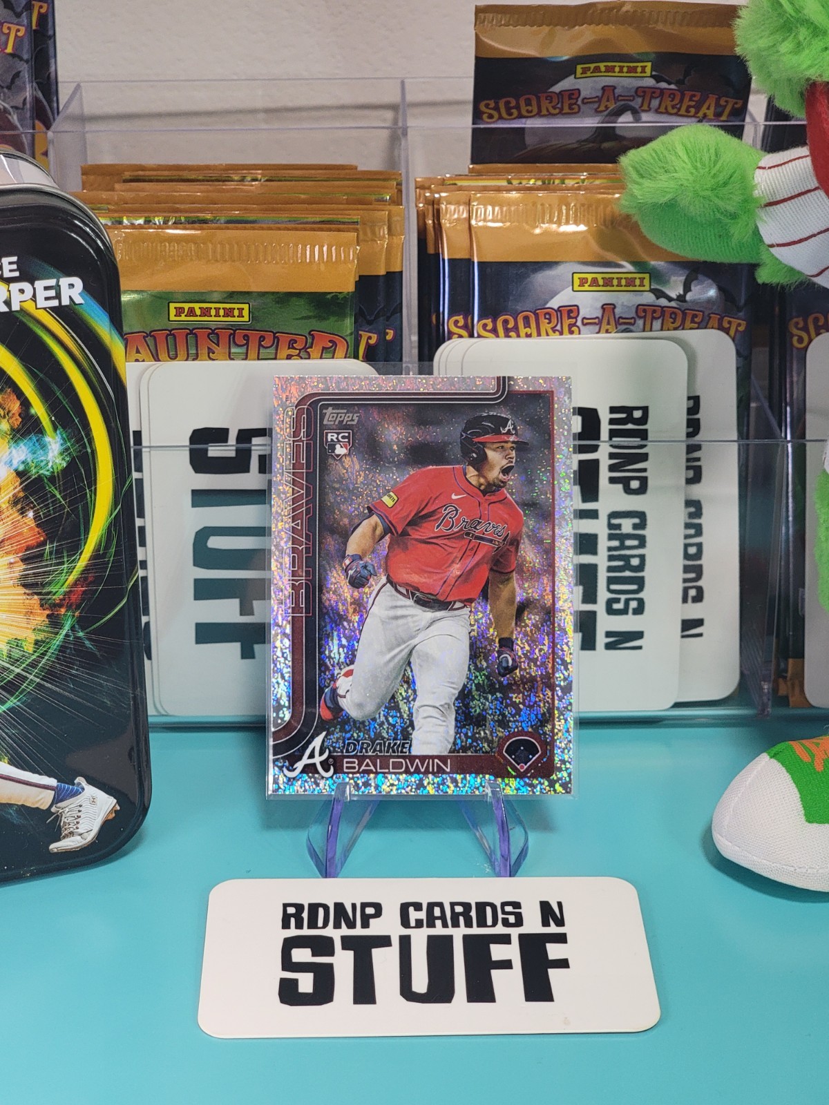 2025 Topps Update Series - Drake Baldwin #US87 Aqua Holo Foil (RC)