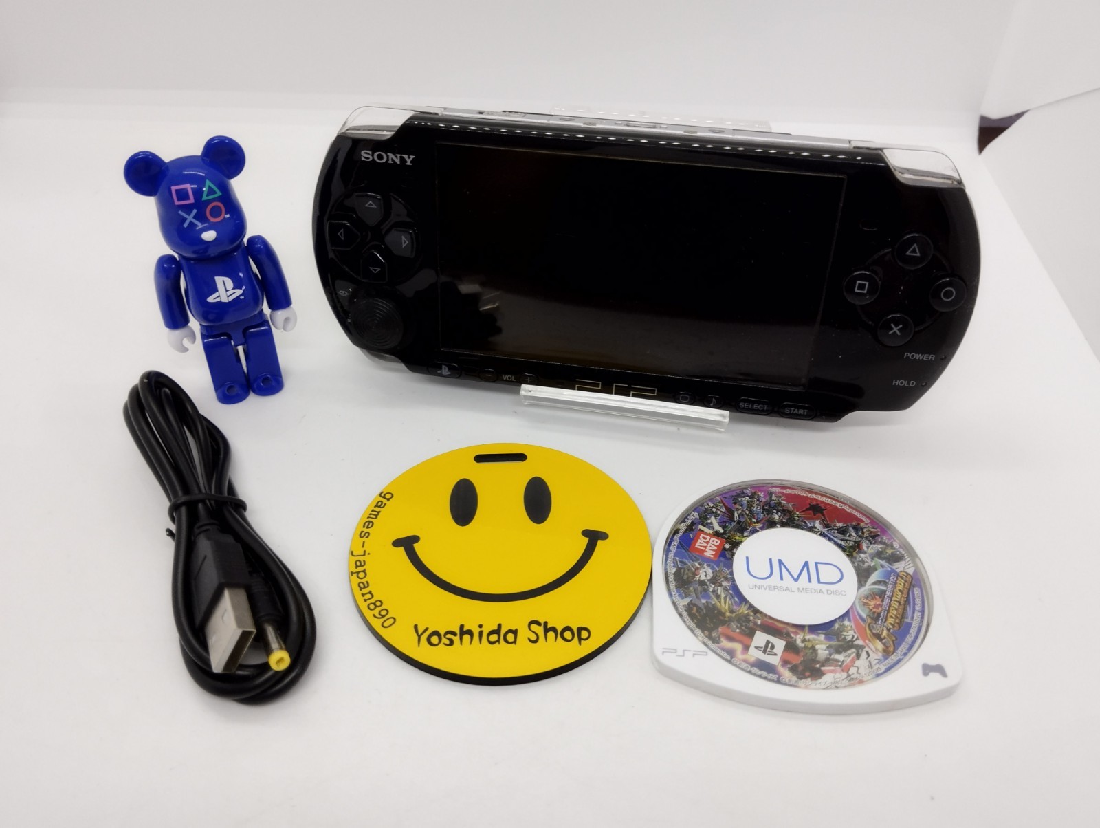 Piano Black Sony PSP 3000 System w/ Charger [ Region Free ] Playstation
