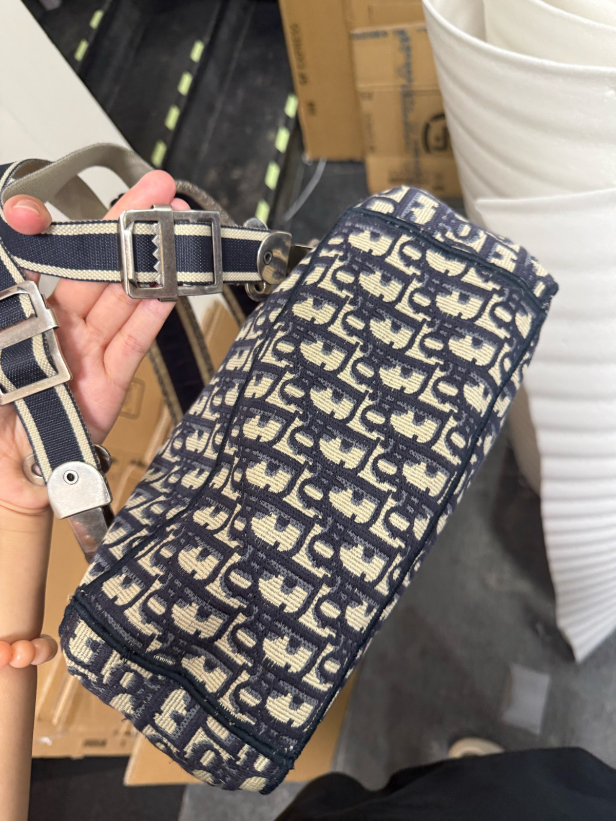 Dior Classic Monogram Convertible Backpack - image 17