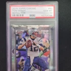 2015 Topps Chrome - Tom Brady #50 Refractor PSA 10 Gem Mint Patriots Goat MVP
