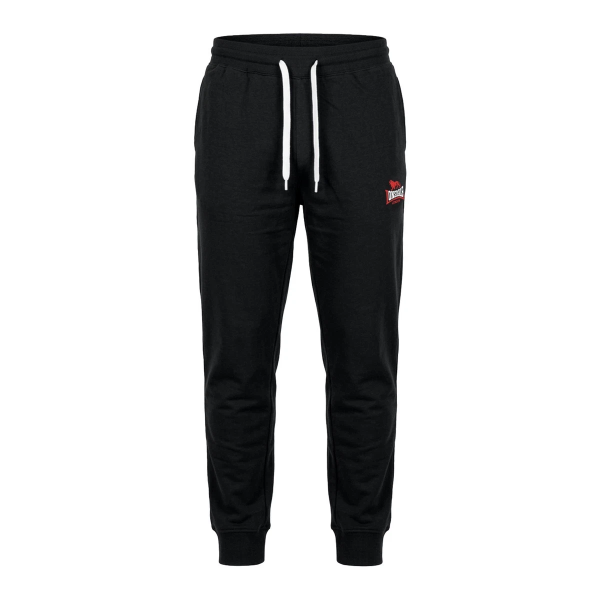 Lonsdale Herdley joggingbroek voor heren, zwart/blauw, L