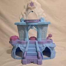 Disney FROZEN Little People Juego Palacio de Hielo de Elsa Castillo Luces Música FUNCIONA