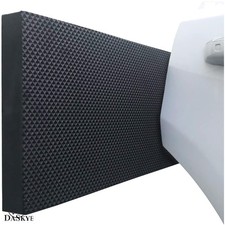 Flexible Black Garage Wall Protectors 2-Pack - Scratch Prevention for Car Doors