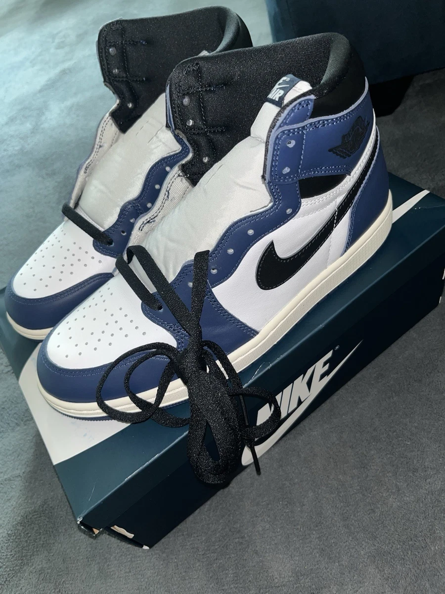 Jordan 1 Retro High White Midnight Navy for Sale | Authenticity