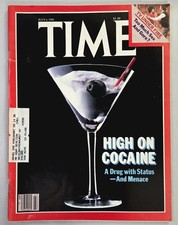 TIME Magazine July 6, 1981 HIGH ON COCAINE A Drug with Status - and Menace
