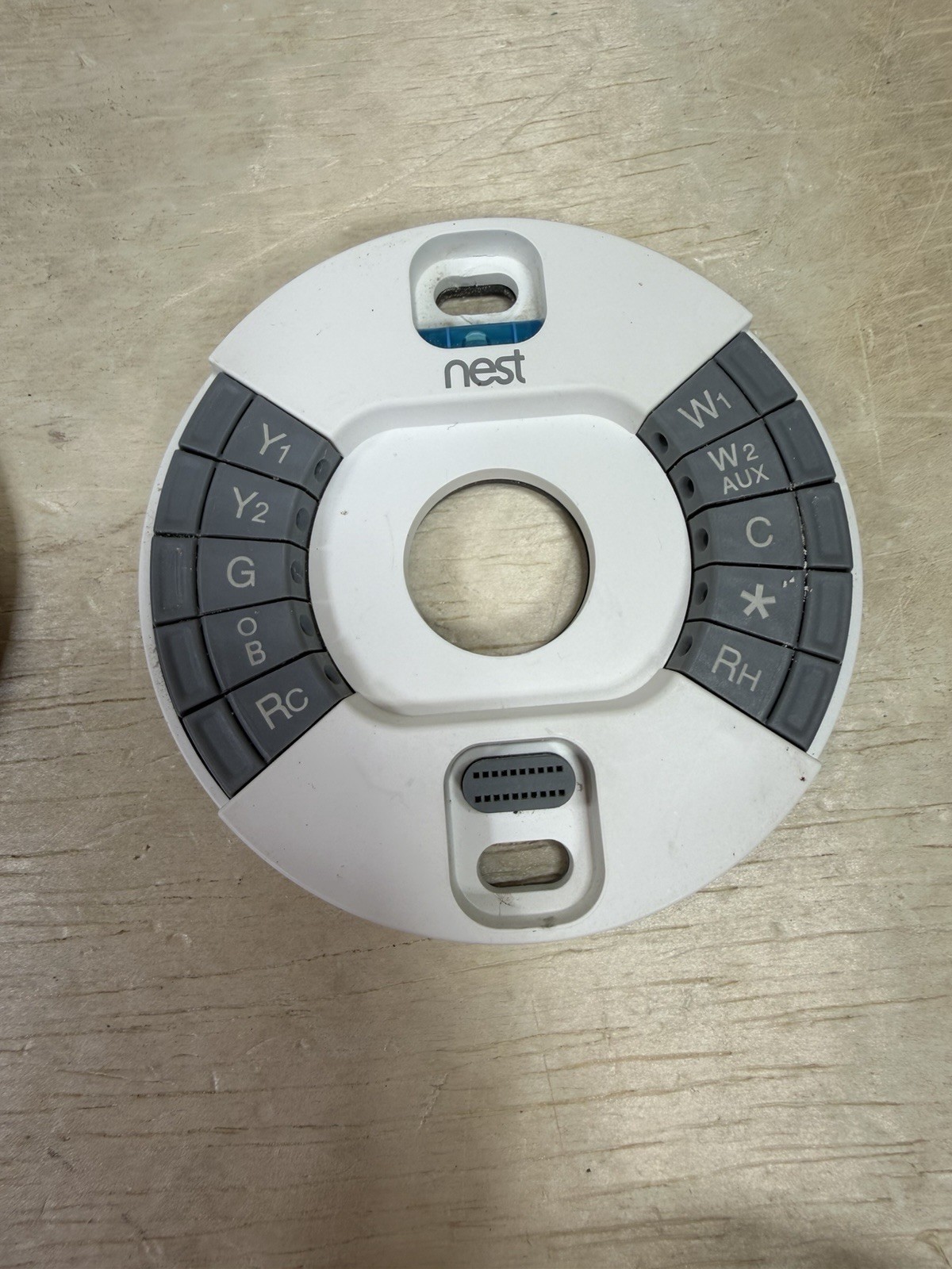 Nest Programmable 3rd Gen Thermostats LOT OF 2 A0013 Stainless Steel w/ Backs