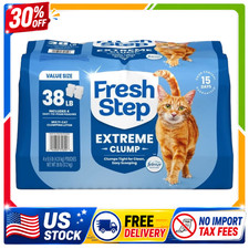 Fresh Step Extreme Clump Multi Cat Litter Febreze Freshness 38 lb