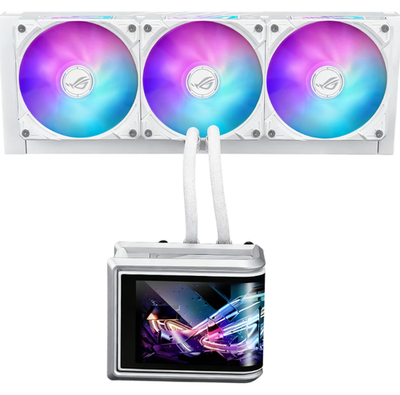 ASUS ROG Ryuo IV SLC 360 ARGB Liquid CPU Cooler White edition | eBay