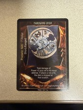 Aliens Predator CCG Rare Throwing Disk
