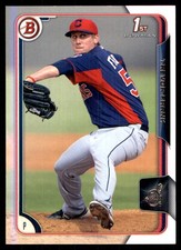 Trevor Frank 2015 Bowman - Prospects Blue #BP129 Indians MLB READ FREE SHIPPING