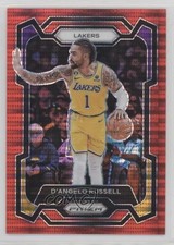 2023-24 Panini Prizm Red Seismic Prizm 267/299 D'Angelo Russell #111 0j99