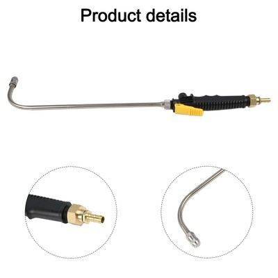 #ad Stainless Steel Adjustable Wand for High Pressure Spraying in Gardens and Tanks AU $28.40