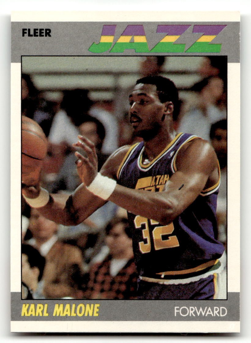 1987-88 Fleer #68 Karl Malone