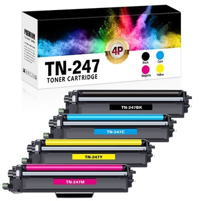Kompatibel BROTHER Toner TN-243CMYK TN-247 MFC-L3730CDN MFC-L3710CW MFC-L3750CDW