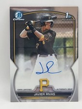 2023 Bowman Chrome - Prospect Autographs Javier Rivas #CPA-JRS (AU, RC)