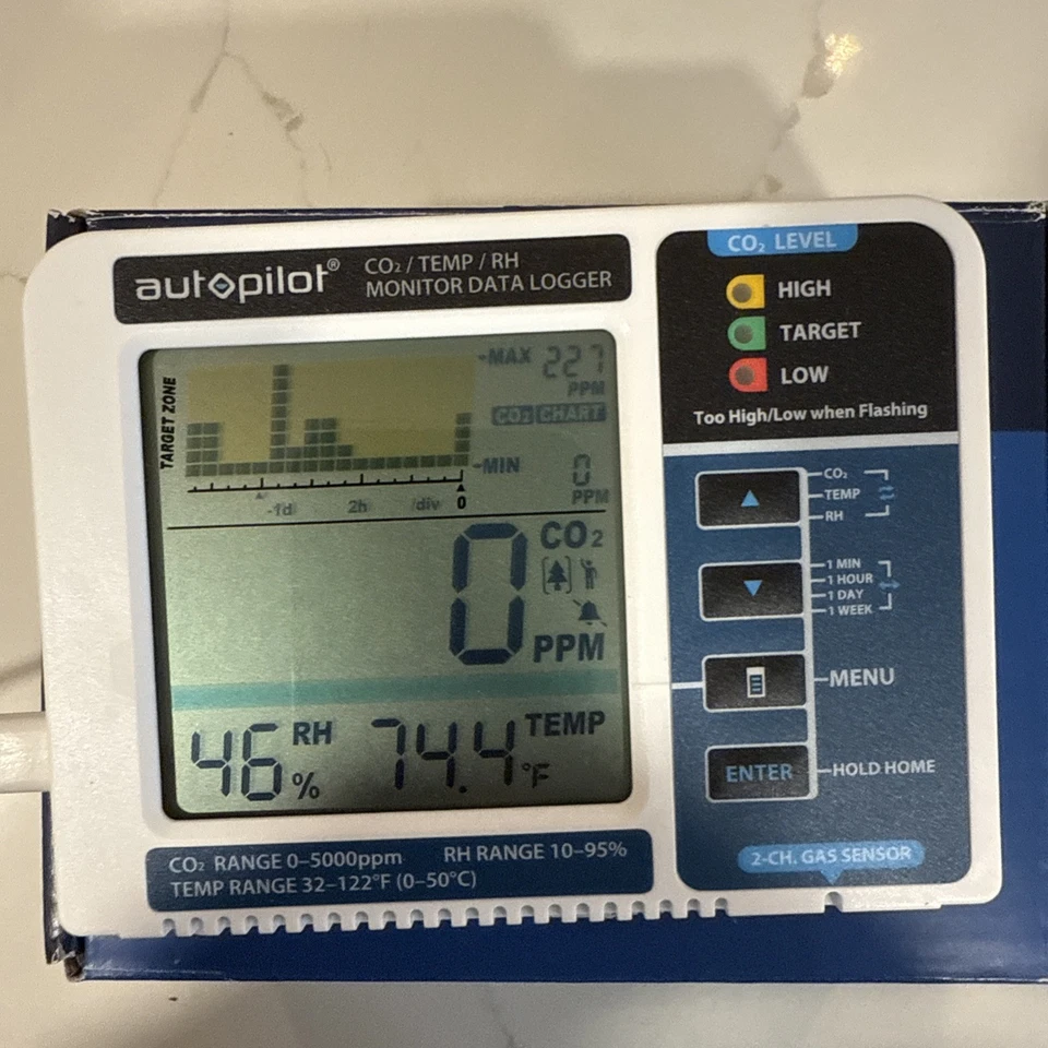 Autopilot Desktop CO2 Monitor & Logger - Image 2 of 3