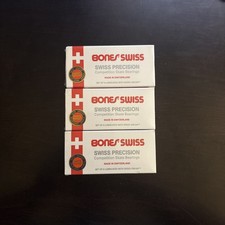 3 Packs - Bones Swiss Skateboard Bearings