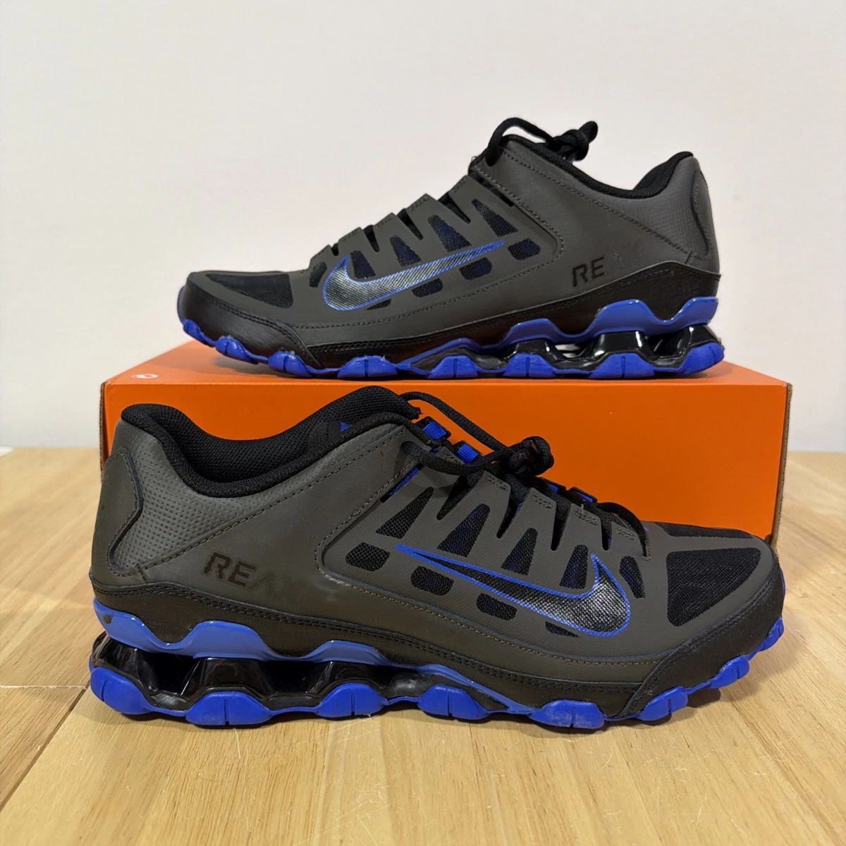 New NIB Nike Reax 8 Training shoes Sneaker Men’s Sz 11 $90 Nike Reax 8 TR Mesh Black Volt for Sale | Authenticity  main image 3