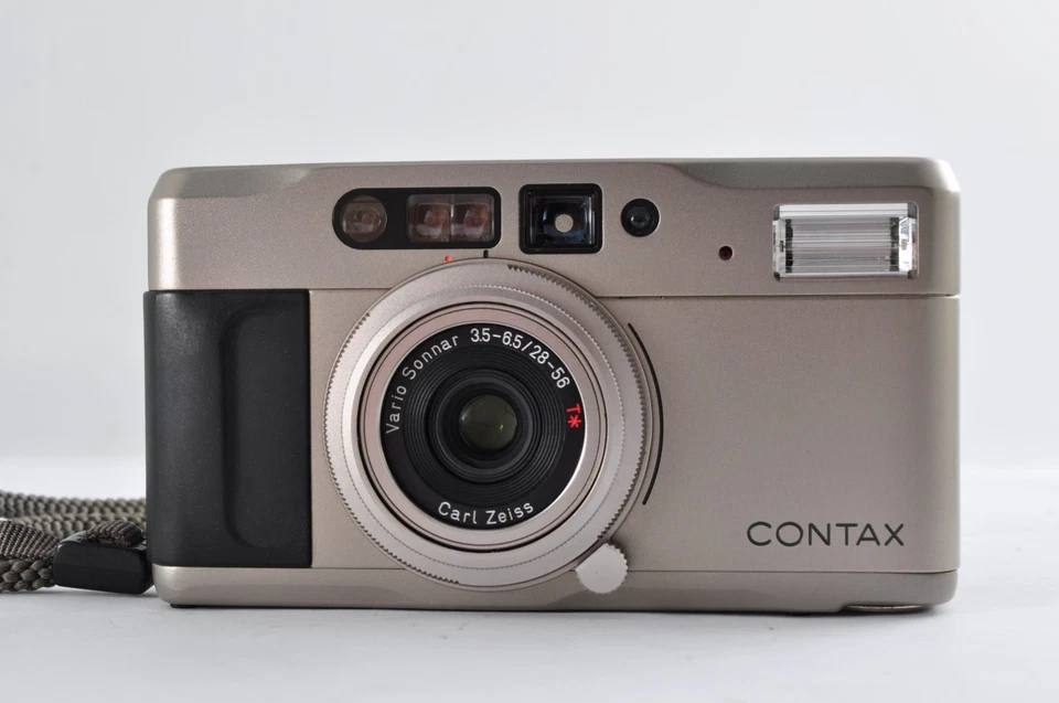 Contax TVS Point & Shoot 35mm Film Camera [Near Mint] (006138) Japan / 1215#44 - Image 3 of 4