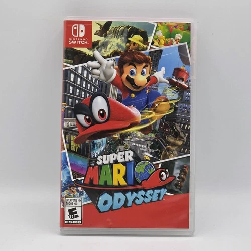 Super Mario Odyssey (Nintendo Switch, 2017) Tested