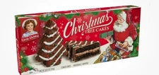 New Little Debbie Christmas Tree Cakes CHOCOLATE Baked Soft Pastry  FRESH