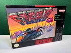 F-Zero (Super Nintendo SNES, 1991) Complete CIB Dead-Mint Cartridge Crisp Box!