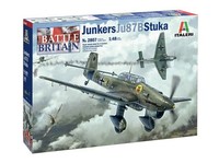 Italeri 2807S 1:48 Junkers JU-87B Stuka Bat.O.Brit, Modelbouw, Bouwpakket, Stand