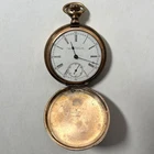 Antique American Waltham Pocket Watch Co 1880’s Old Not Working Parts Repairs