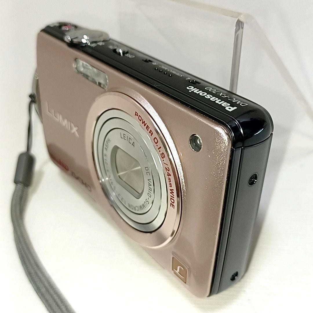 Panasonic LUMIX DMC-FX700 Compact Digital Camera Pure Pink Gold