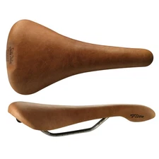 Selle Italia Flight Racer Saddle - Titanium, Brown, L1