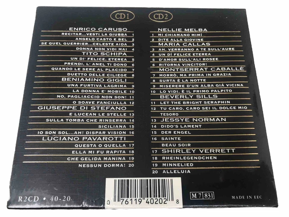 Nights At The Opera Gold Collection 40 Classic Caruso Schipa Gigli Melba Callas - Bild 2 von 2