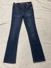 Wallflower Jeans Youth 1 Blue Denim Legendary Fit Skinny Retro Womens 26x30