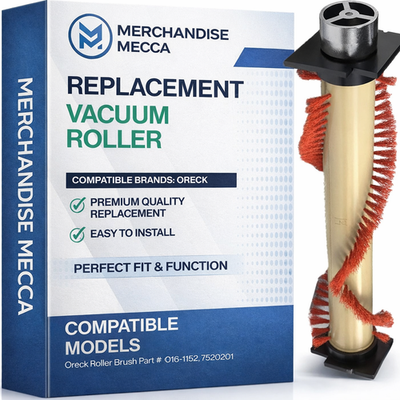 #ad ORECK XL Vacuums Deluxe Wooden Roller 1 Brush Roll 4 Belts $23.25