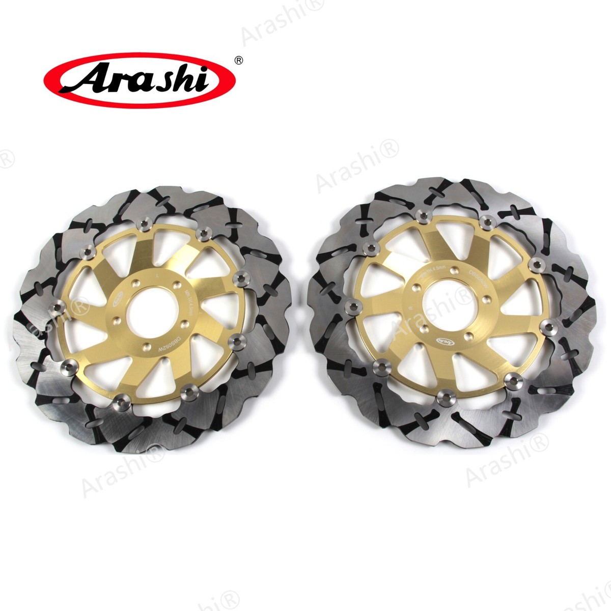 Front Brake Disc Rotor + M8 Bolts For Kawasaki Ninja ZX11