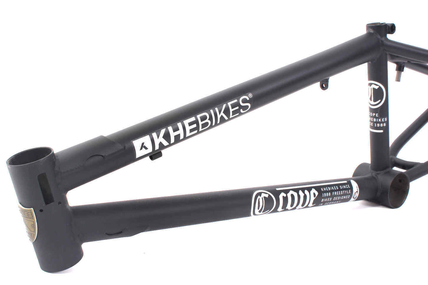 KHE BMX Frame Cope 20"Inch Matte Black Top Tube Length 20.6" Only