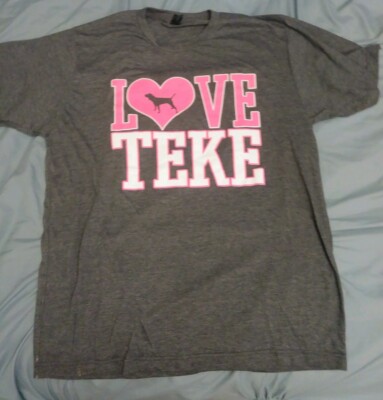  T Shirt TULTEX LOVE TEKE GRAY XSMALL