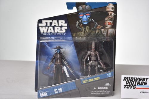 Star Wars Clone Wars CAD BANE E IG-86 Target Exclusivo Paquete de 2 Libro de Boba Fett - Imagen 2 de 4