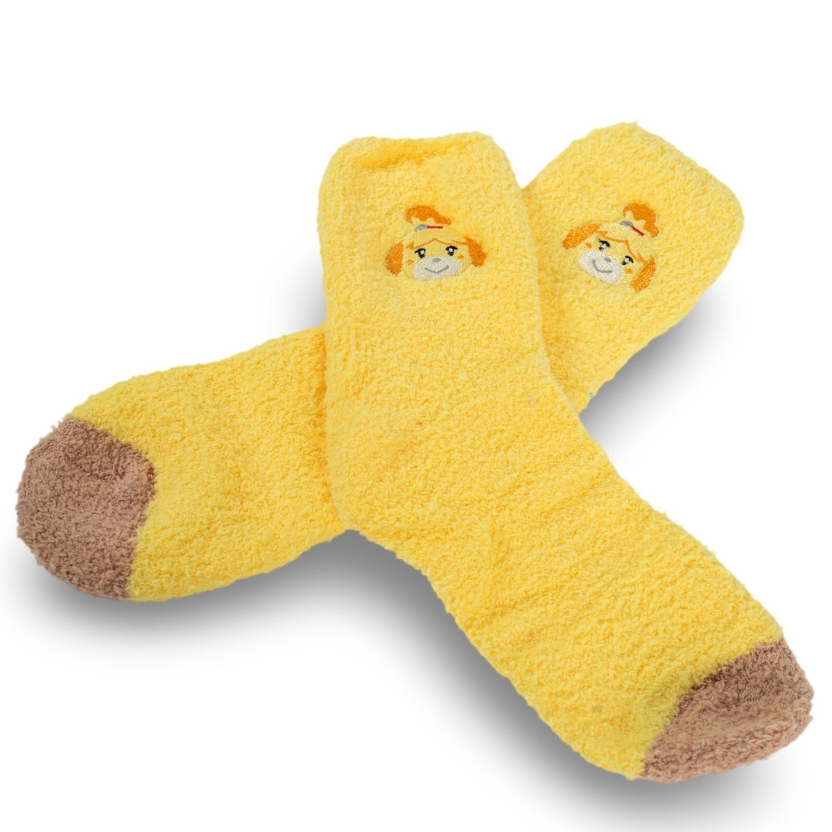 Animal Crossing New Horizons Cozy Socks Yellow Isabell One Size