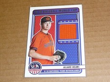 2023 Panini USA STARS STRIPES ALLARD HELMS JERSEY B4255