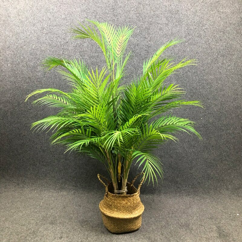 80cm 7 Fork Large Artificial Tree Fake Palm Leaves Tropical Plants