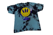 A-Lab Mens 3-Eyed Alien I Come In Peace Funny Tie Dye Shirt New M, L, XL