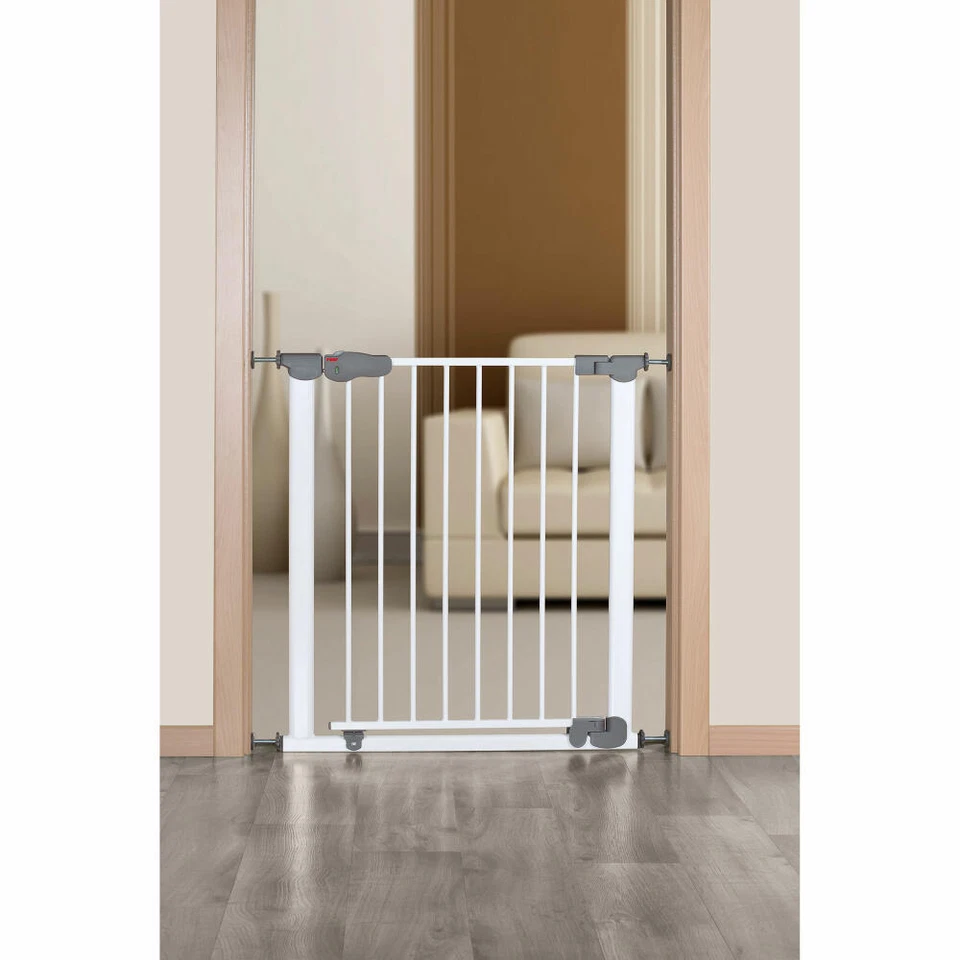 reer I-Gate Klemmgitter Türgitter Treppengitter Schutzgitter B 77.5 - 83.5 cm - Bild 2 von 4